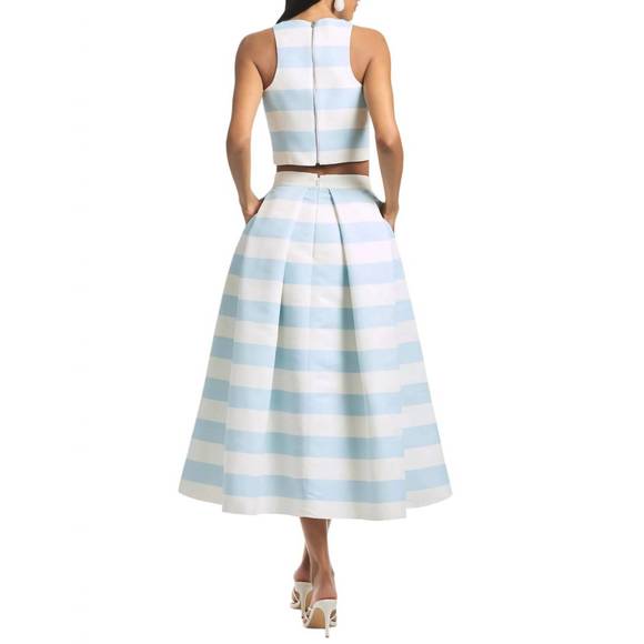 NEW SACHIN & BABI leighton skirt in sailor stripe - Picture 3 of 4